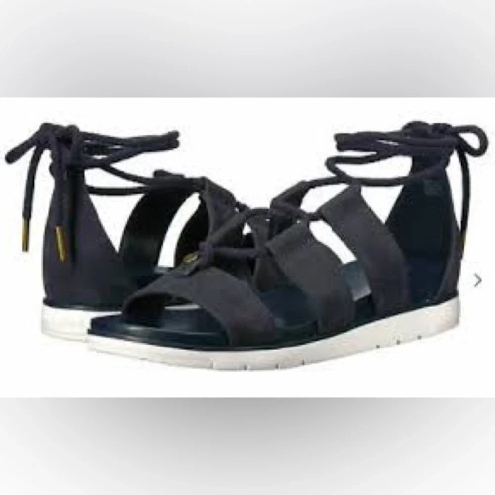 Michael by Michael Kors Navy Strappy Sandals Sz 10